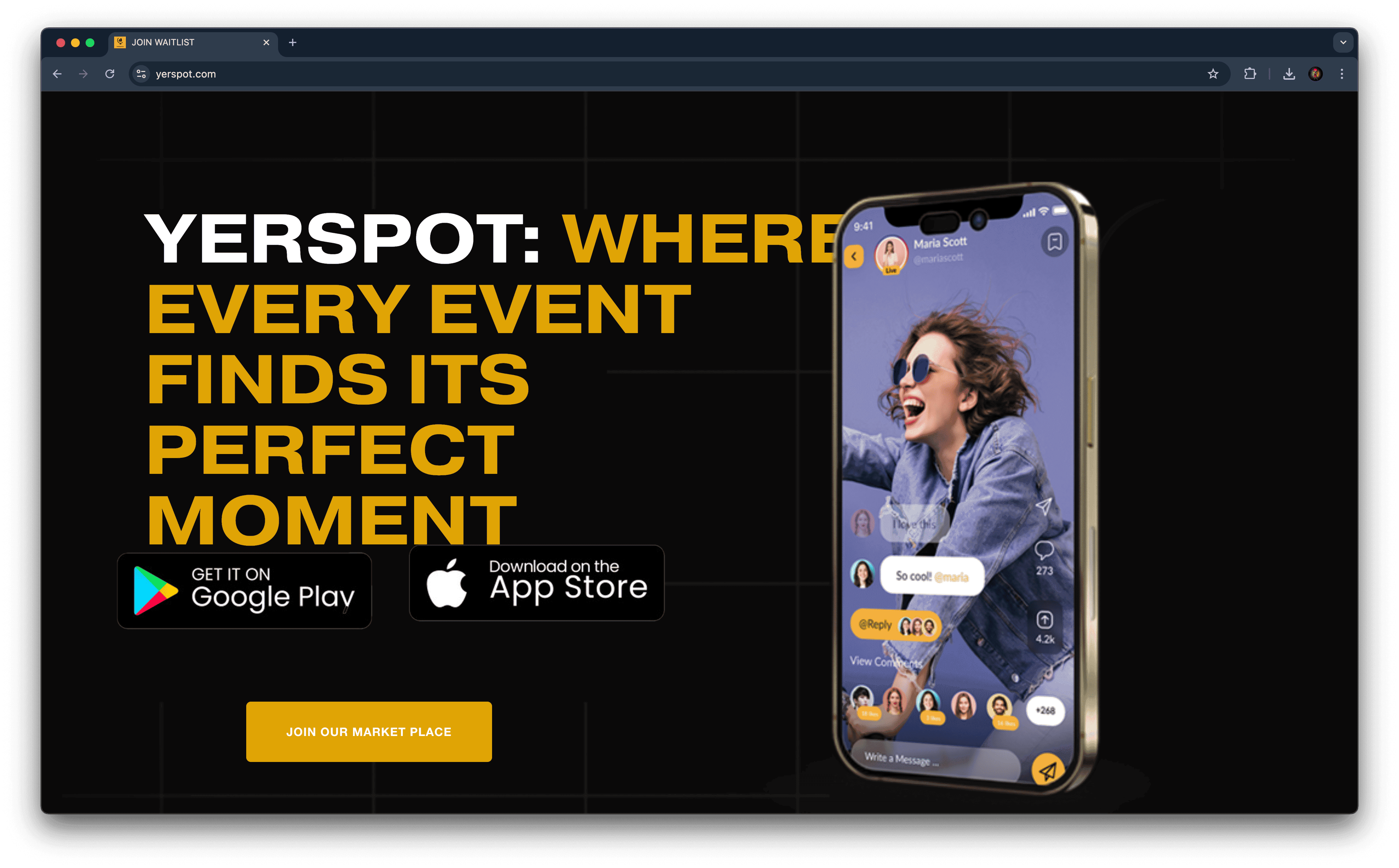 Yerspot App